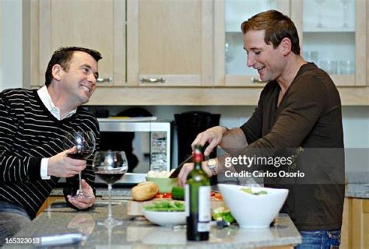 Brian Orser And His Partner