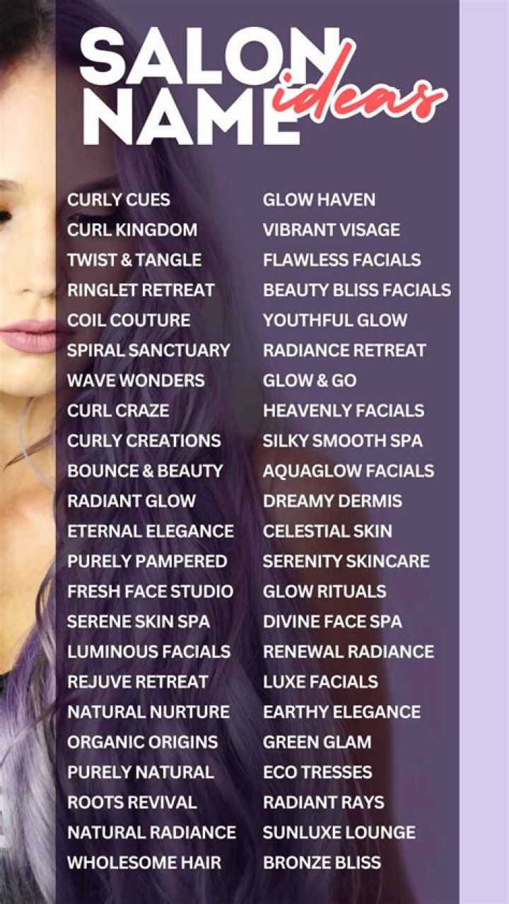 Discover The Secrets To Crafting Aesthetic Hair Salon Names That Captivate