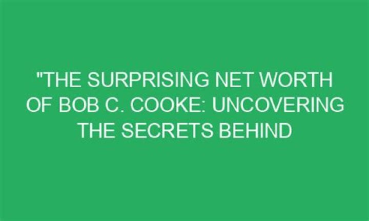 Uncovering Net Worth And Success Secrets